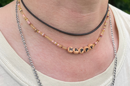 'happy' Kette orange