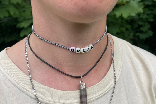 'break' Kette schwarz