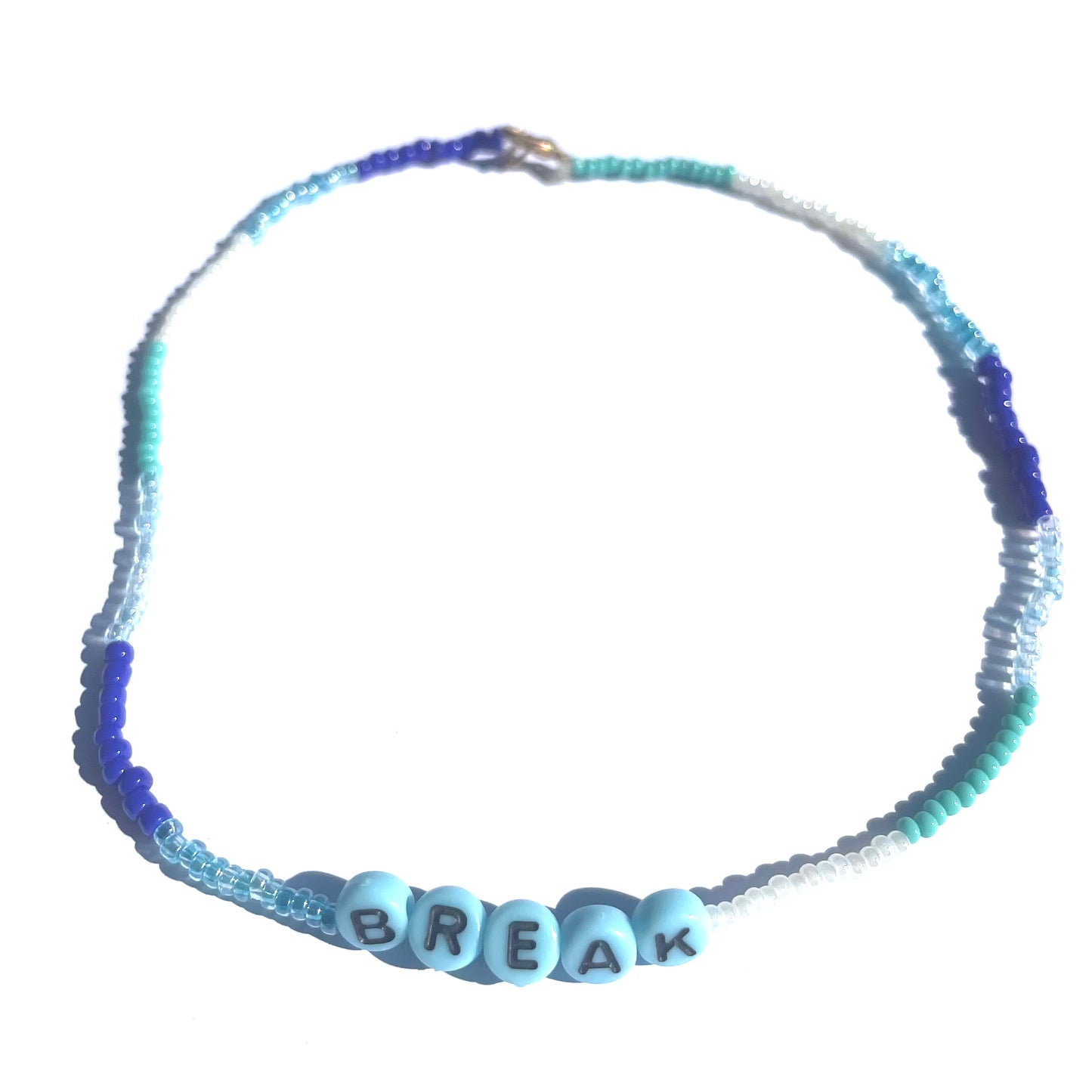'break' Kette blau